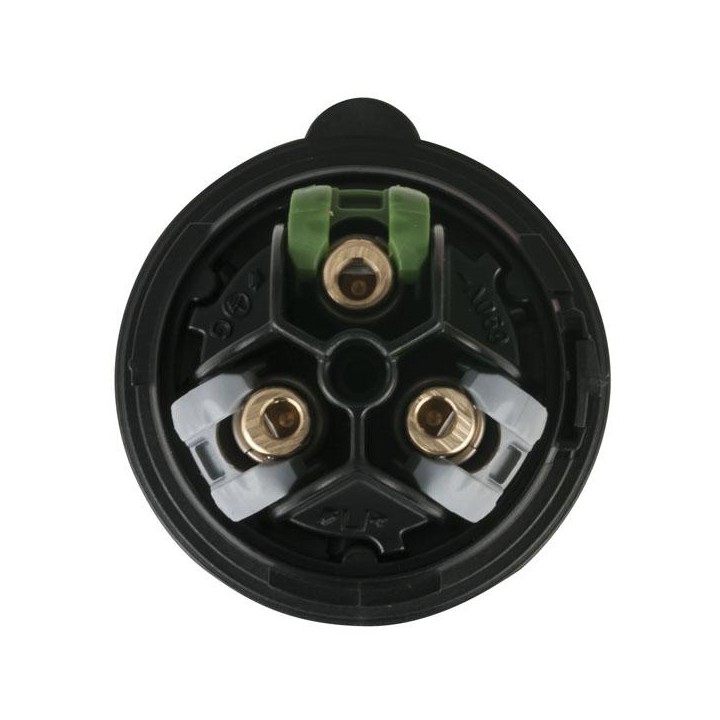 Showtec - CEE 16A 240V 3p Plug Female - Monophasic Connectors | Z-Bombilla
