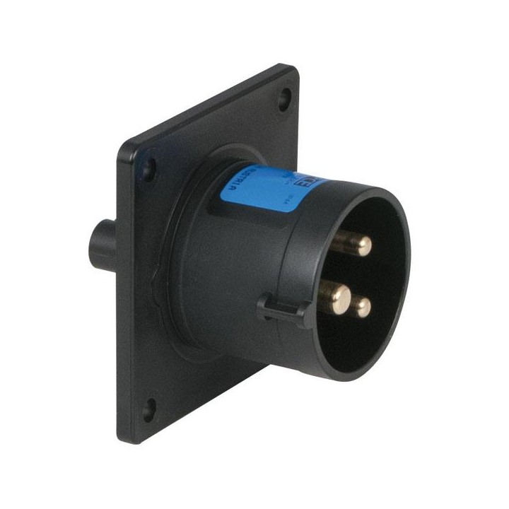 Showtec - CEE 16A 240V 3p Socket Male - Monophasic Connectors | Z-Bombilla
