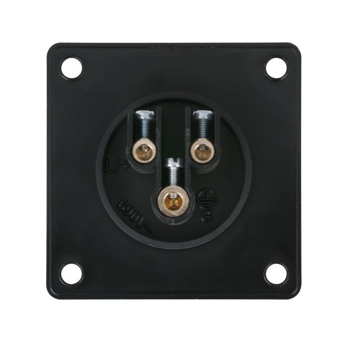 Showtec - CEE 16A 240V 3p Socket Male - Monophasic Connectors | Z-Bombilla