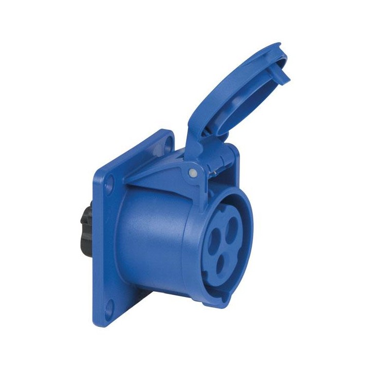 Showtec - CEE 16A 240V 3p Socket Male - Monophasic Connectors | Z-Bombilla