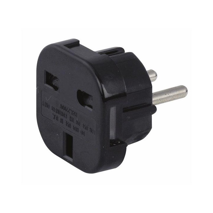 Showtec - UK to Schuko Plug adapter - Connector Monofàsica | Z-Bombilla