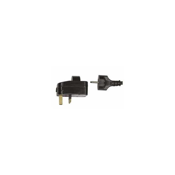 Showtec - Europlug to UK Plug adapter - Connettore Monofase | Z-Bombilla