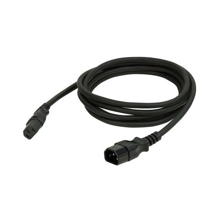 Showtec - IEC Male to IEC Female - Cavo di Alimentazione | Z-Bombilla
