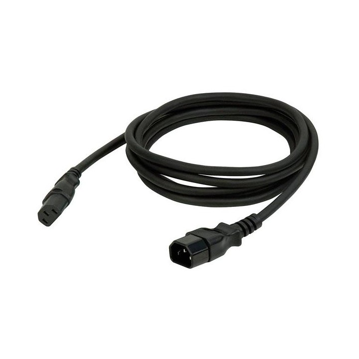 Showtec - IEC Male to IEC Female - Cavo di Alimentazione | Z-Bombilla