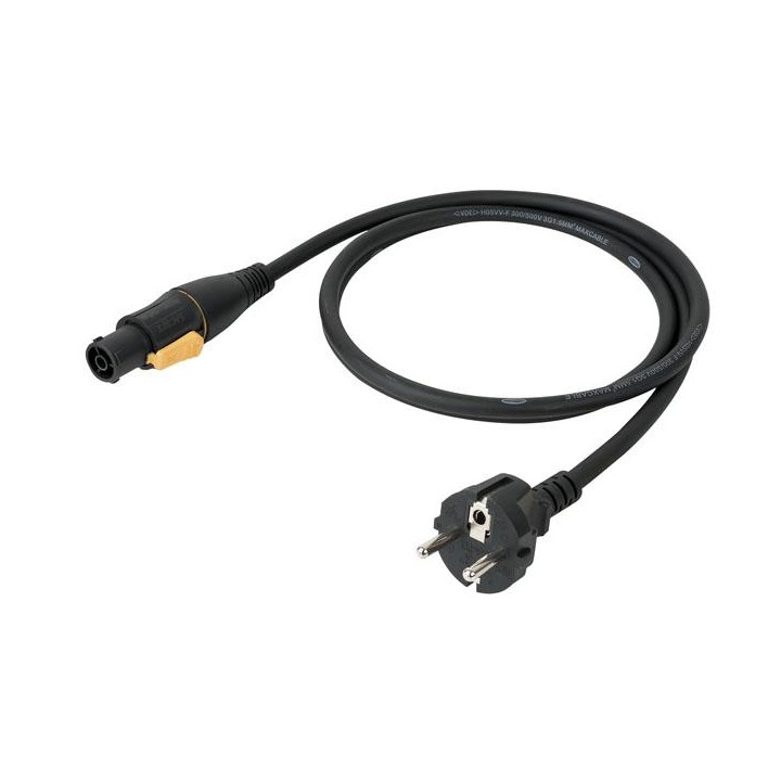 Showtec - Powercable Pro Power True to Schuko - Cabo de Alimentação | Z-Bombilla