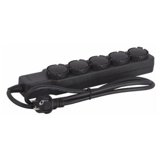 Showtec - Multisocket Schuko 5-way - Base Socket | Z-Bombilla