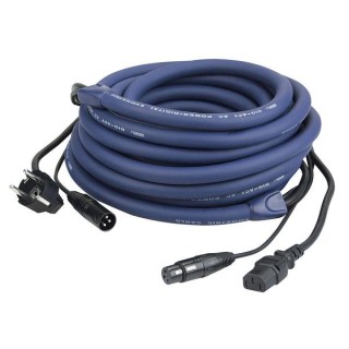 Dap Audio - FP04 - Schuko/XLR M - IEC/XLR F - Cable Senyal i Corrent | Z-Bombilla