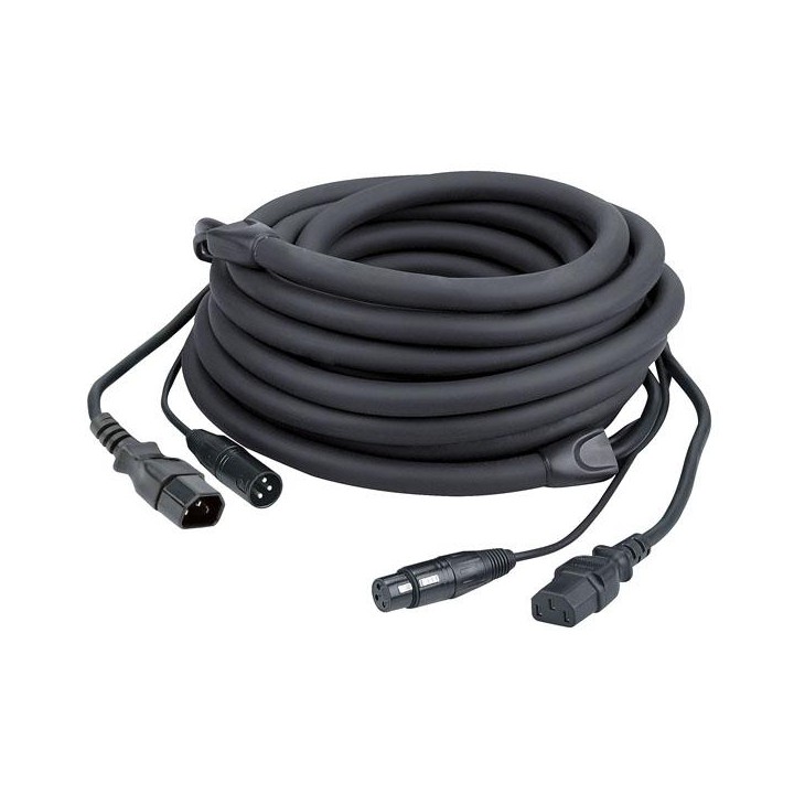 Dap Audio - FP12 - IEC/XLR M - IEC/XLR F - Signal et le Cordon d'Alimentation | Z-Bombilla