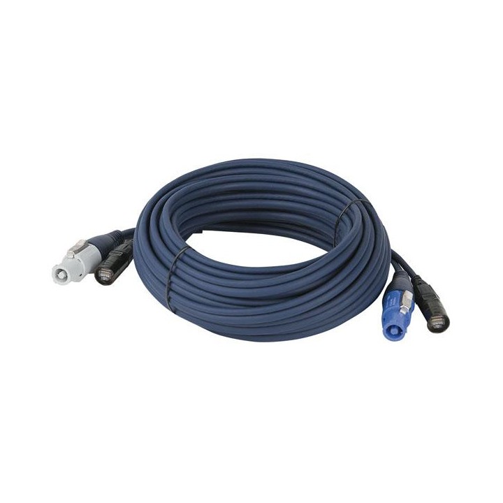 Showtec - Neutrik Powercon / Ethercon Extension Cable - Sinal e Cabo de Alimentação | Z-Bombilla