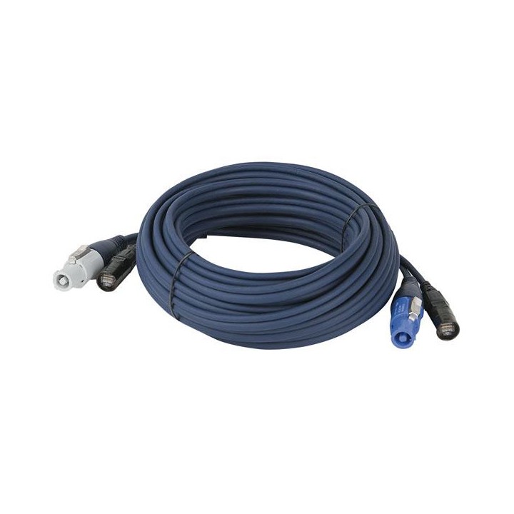 Showtec - Neutrik Powercon / Ethercon Extension Cable - Sinal e Cabo de Alimentação | Z-Bombilla