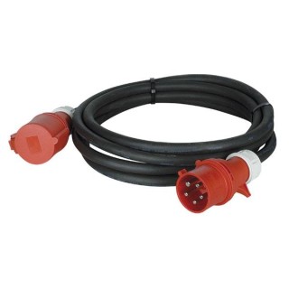 Showtec - Extension Cable, 32A 415V, 5 x 6,0 mm2 - Extensão trifásica | Z-Bombilla