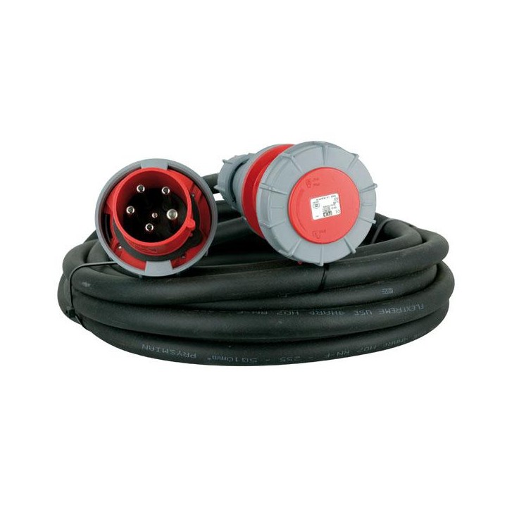 Showtec - Extension Cable, 3 x 63A 380V - Extensão trifásica | Z-Bombilla