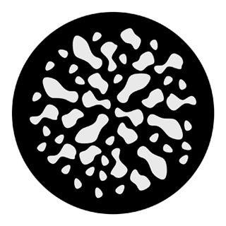 Rosco - 71006 - Standard Acciaio Gobo - Breakups | Z-Bombilla