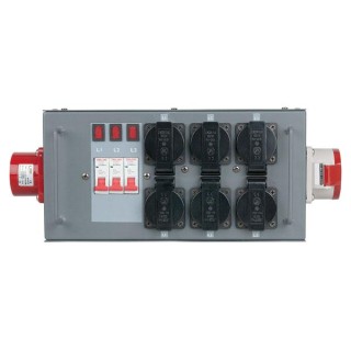 Showtec - Split Power 16 - Power Distributor Triphasic 380V 400V | Z-Bombilla