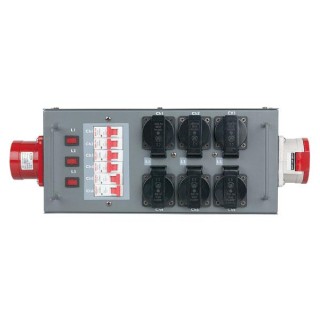 Showtec - Split Power 32 - Power Distributor Triphasic 380V 400V | Z-Bombilla