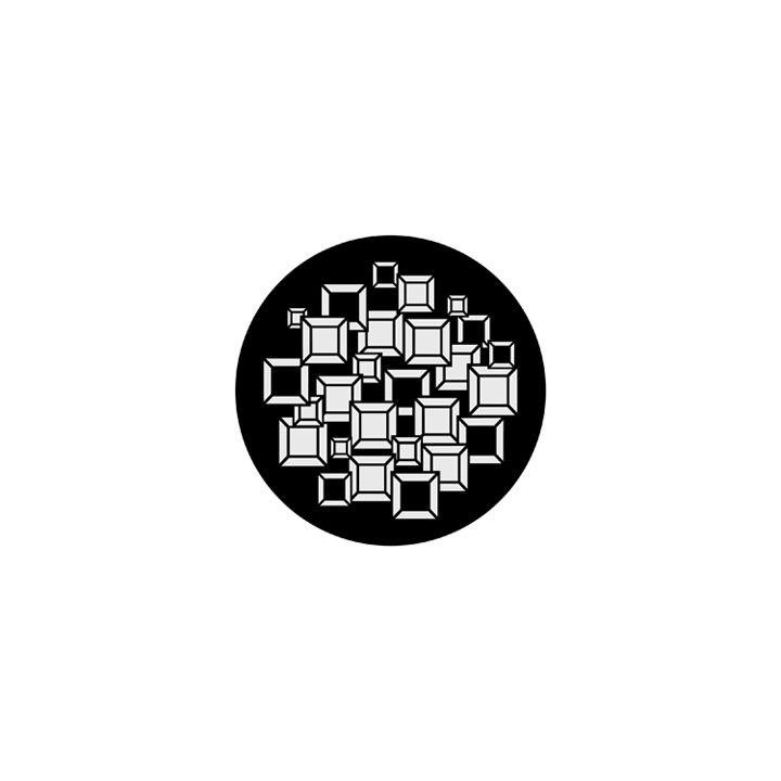 Rosco - 71009 - Standard Acciaio Gobo - Breakups | Z-Bombilla