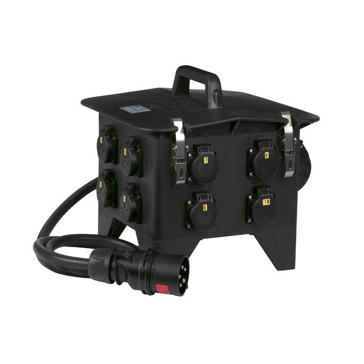 Showtec - MPD-832CEE Power Splitter - Power Distributor Triphasic 380V 400V | Z-Bombilla