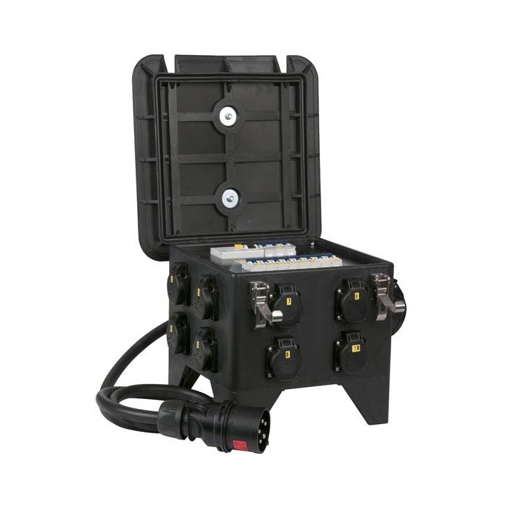 Showtec - MPD-832CEE Power Splitter - Power Distributor Triphasic 380V 400V | Z-Bombilla