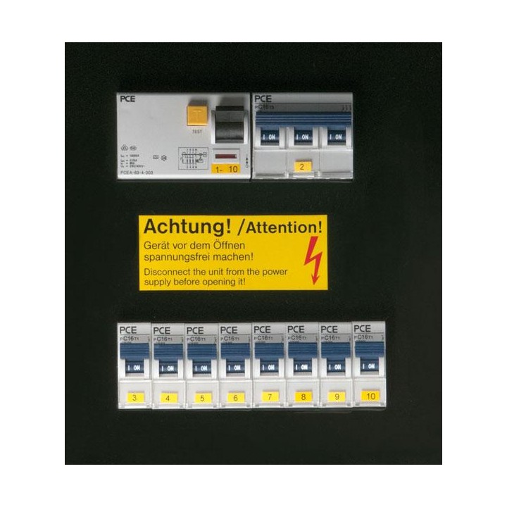 Showtec - MPD-832CEE Power Splitter - Power Distributor Triphasic 380V 400V | Z-Bombilla