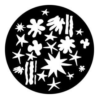 Rosco - 76512 - Standard Acciaio Gobo - Breakups | Z-Bombilla