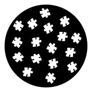 Rosco - 76513 - Standard Acciaio Gobo - Breakups | Z-Bombilla