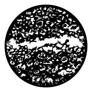 Rosco - 76516 - Standard Acciaio Gobo - Breakups | Z-Bombilla