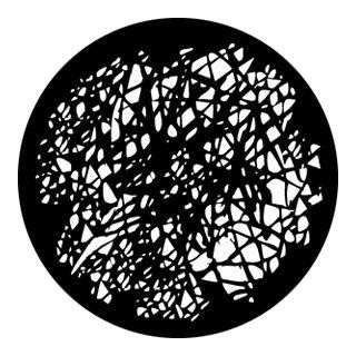 Rosco - 76594 - Standard Acciaio Gobo - Breakups | Z-Bombilla