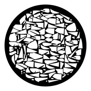 Rosco - 76601 - Aço Padrão Gobo - Breakups | Z-Bombilla