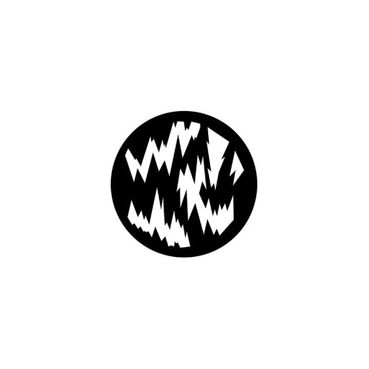 Rosco - 77280 - Standard Acciaio Gobo - Breakups | Z-Bombilla