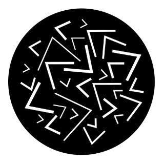 Rosco - 77579 - Aço Padrão Gobo - Breakups | Z-Bombilla