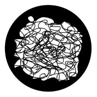 Rosco - 77591 - Aço Padrão Gobo - Breakups | Z-Bombilla