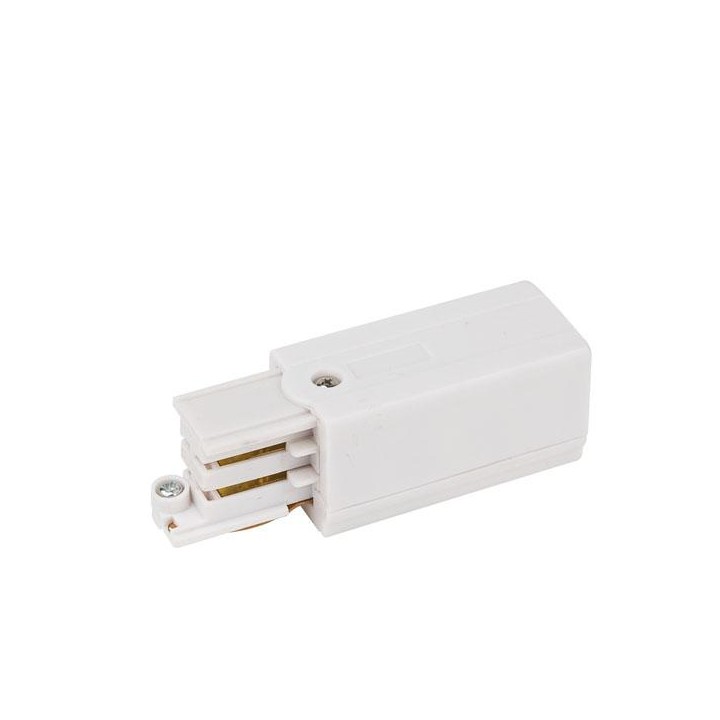 Artecta - 3-Phase Left Feed-In Connector - Accessoire d'éclairage ferroviaire | Z-Bombilla