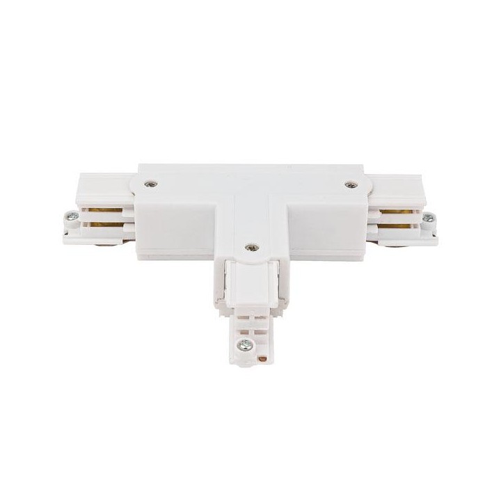 Artecta - 3-Phase Left T-Connector - Acessório leve de trilho | Z-Bombilla