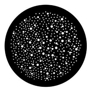 Rosco - 77807 - Aço Padrão Gobo - Breakups | Z-Bombilla