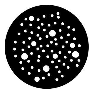 Rosco - 77808 - Aço Padrão Gobo - Breakups | Z-Bombilla