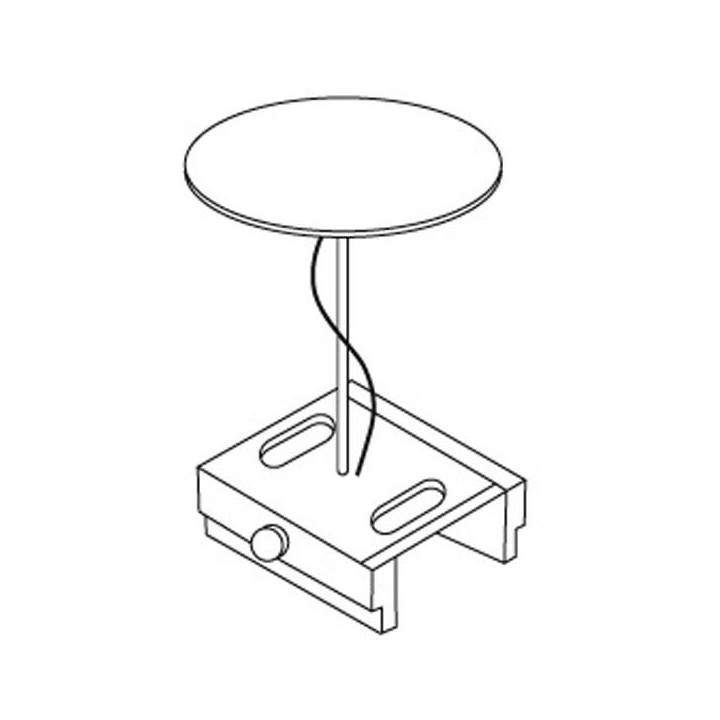 Artecta - 3-Phase Ceiling Suspension Kit - Acessório leve de trilho | Z-Bombilla