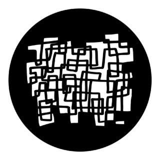 Rosco - 77910 - Aço Padrão Gobo - Breakups | Z-Bombilla