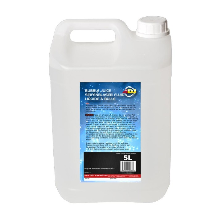 American Dj - bubble juice ready mixed 5 L - Màquine de bombolles | Z-Bombilla