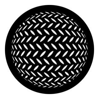 Rosco - 78444 - Standard Steel Gobo - Breakups | Z-Bombilla