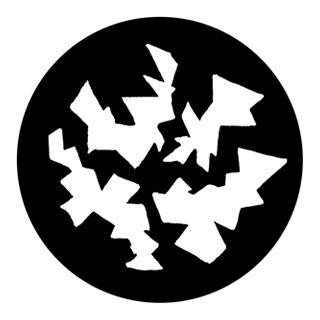 Rosco - 78458 - Standard Steel Gobo - Breakups | Z-Bombilla