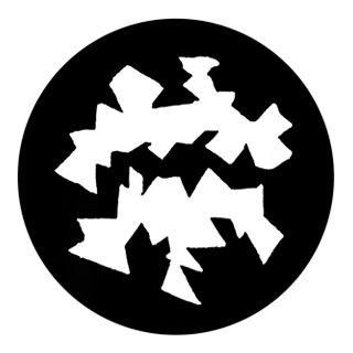 Rosco - 78459 - Standard Steel Gobo - Breakups | Z-Bombilla