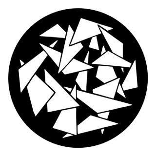 Rosco - 79076 - Aço Padrão Gobo - Breakups | Z-Bombilla