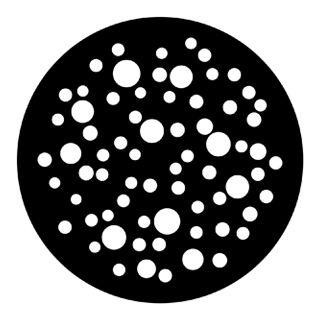 Rosco - 79653 - Aço Padrão Gobo - Breakups | Z-Bombilla