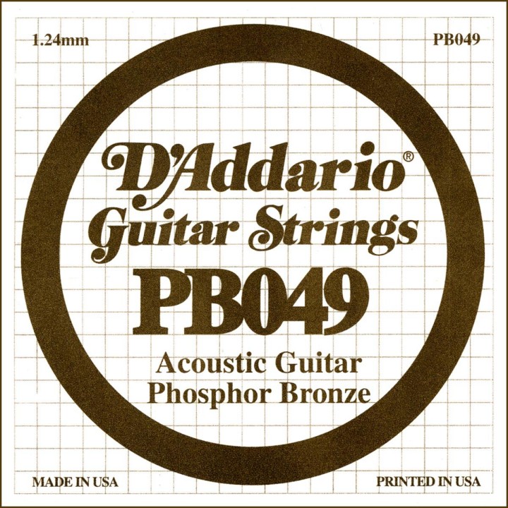 D'addario - PB049 - Corda Guitarra acústica | Z-Bombilla