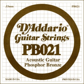 D'addario - PB021 - Acoustic Guitar String | Z-Bombilla