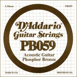 D'addario - PB059 - Acoustic Guitar String | Z-Bombilla