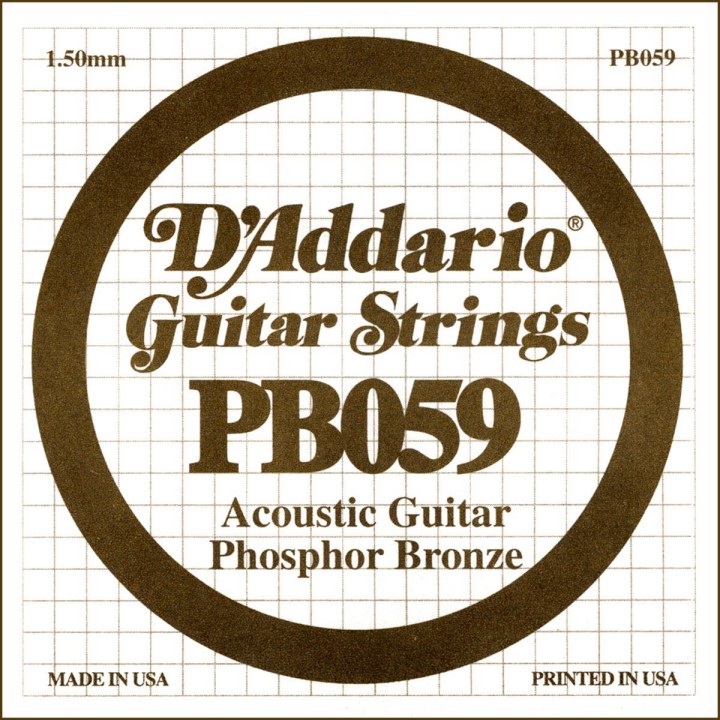 D'addario - PB059 - Acoustic Guitar String | Z-Bombilla