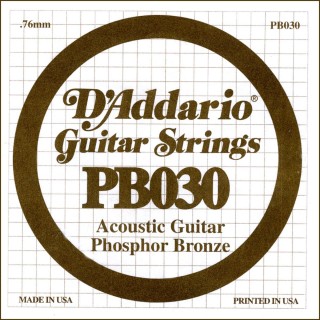 D'addario - PB030 - Acoustic Guitar String | Z-Bombilla