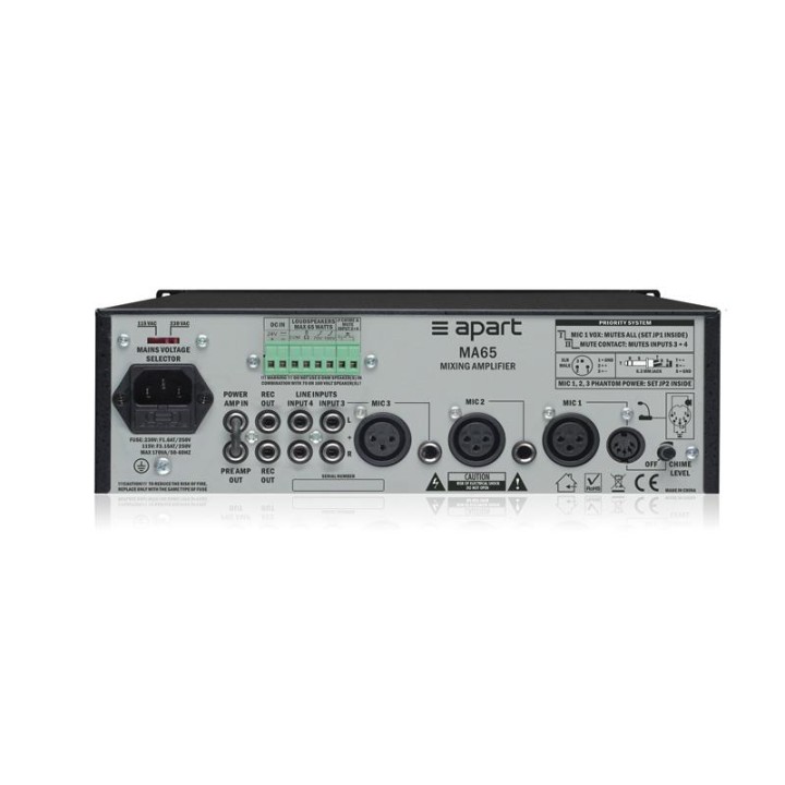 Apart - MA65 - Amplificador Stereo | Z-Bombilla