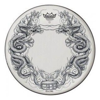 Remo - Tattoo Dragon Skyn - Snare Head | Z-Bombilla